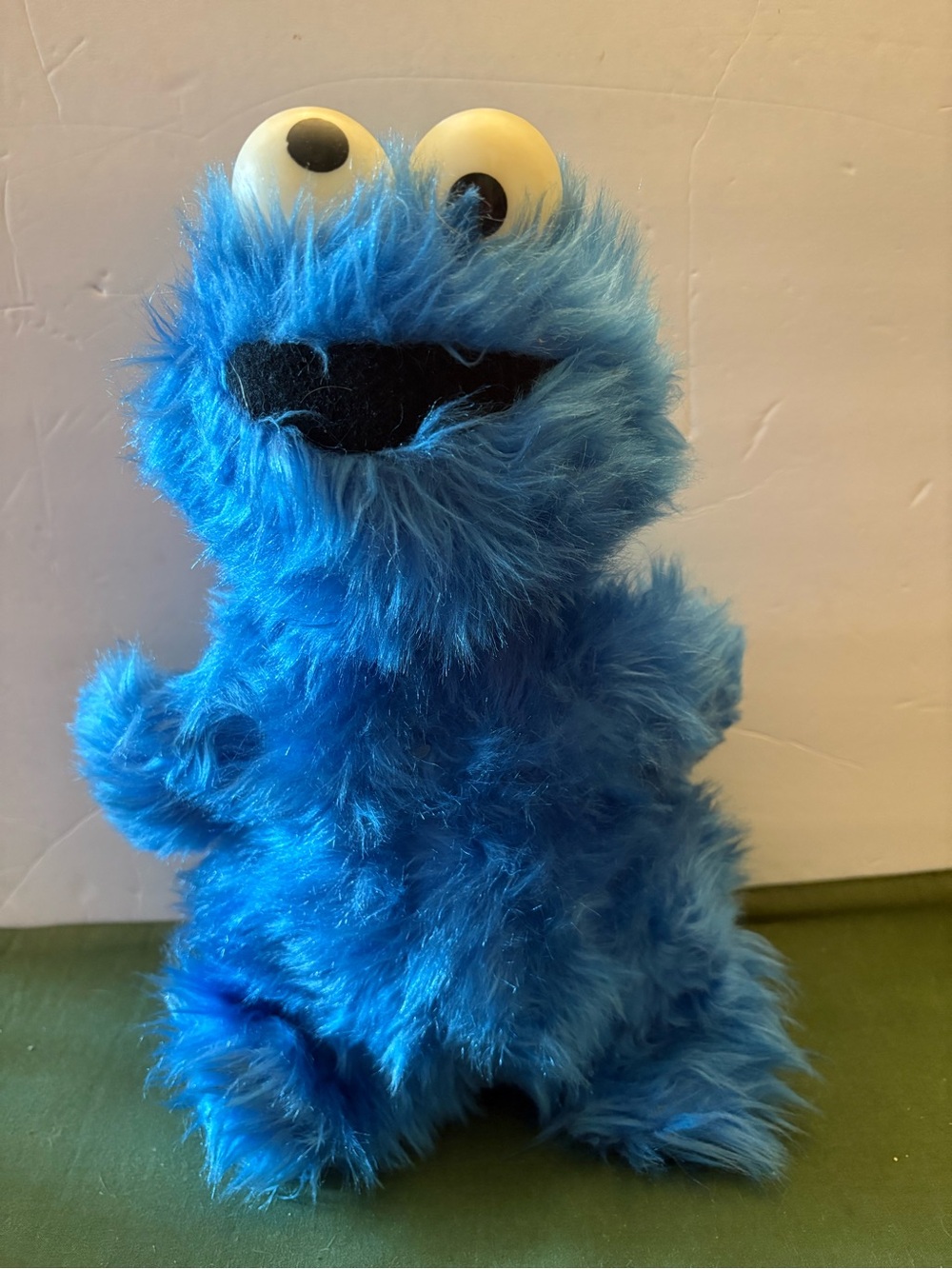 1970s Vintage Cookie Monster Plush Toy